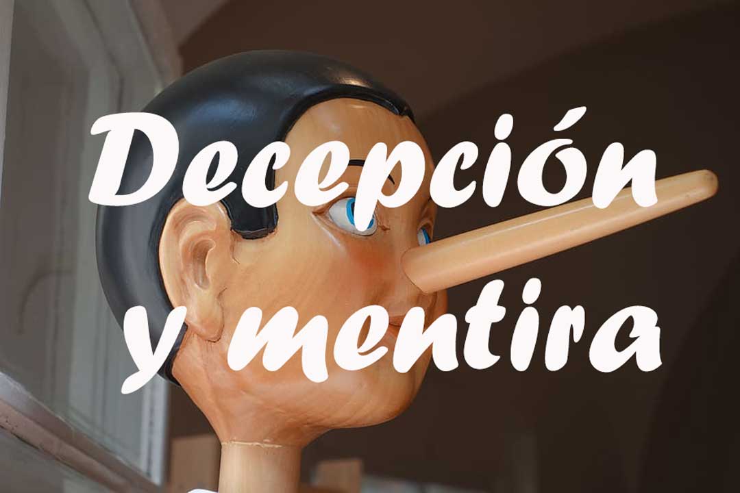 mentiras y decepción
